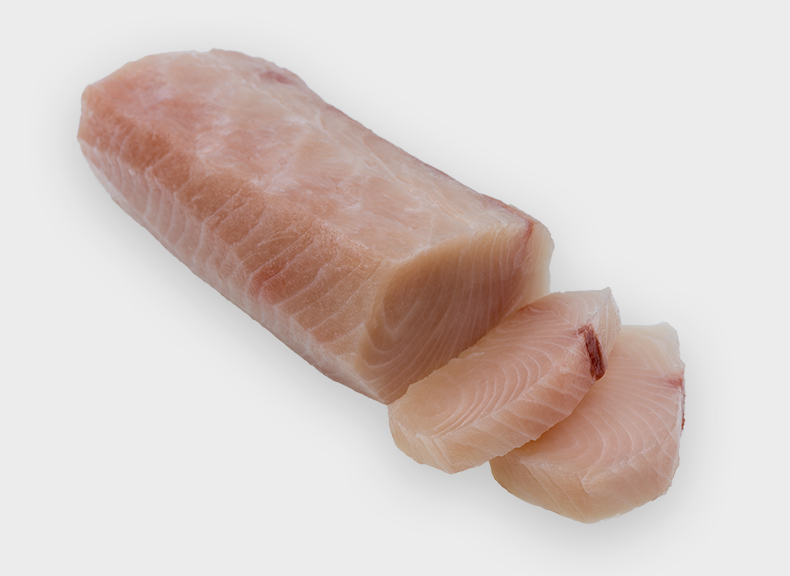 raw fish Amberjack saku